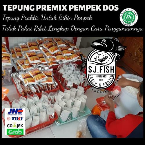 Foto Produk TEPUNG PEMPEK DOS dari IKAN TENGGIRI GILING SJ FISH CIBUBUR