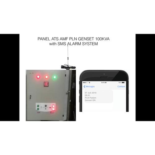 Jual PANEL ATS AMF 100KVA 4POLE WITH SMS ALARM SYSTEM - Jakarta Pusat ...