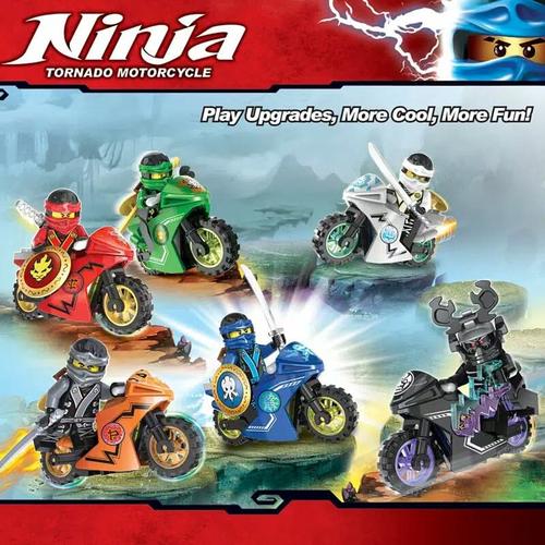 Jual 6PC lego kw Motor-motoran LEGO 