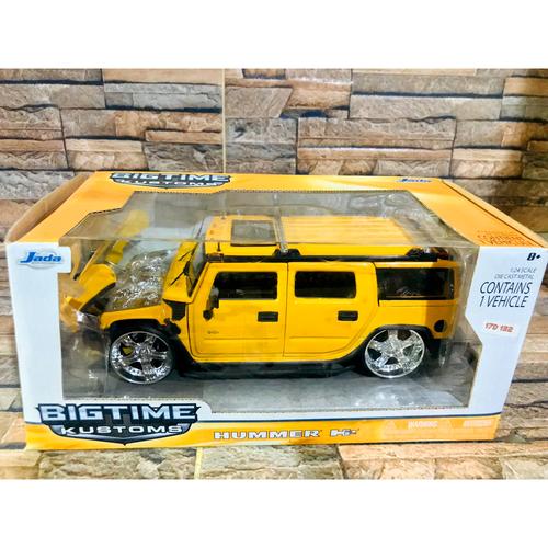Jual Jada Bigtime Kustoms Hummer H2 Yellow Scale 24 - Kota