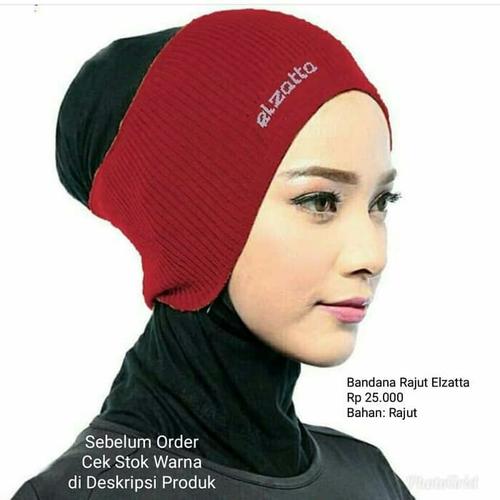 Foto Produk Ciput BANDANA RAJUT ELZATTA Original dari EKAHIJAB SHOP
