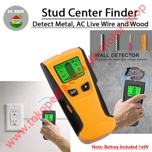 Jual Stud Center Finder TH210 Detect Metal, Wood and AC Live Wire