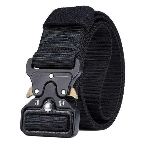 Foto Produk sabuk - gesper tali ikat pinggang canvas military tactical 125 cm dari dpeakoutdoor