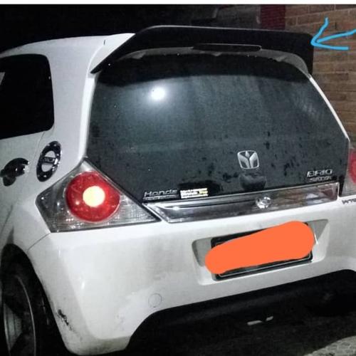 Jual add on spoiler honda brio Kab. Bantul bodykit Tokopedia