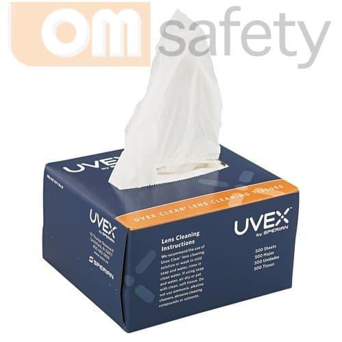 Jual Uvex S462 Clear Lens Cleaning Tissues 500 lembar/Box Kota
