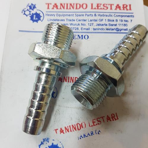 Jual Fitting Hose Metric Male Komatsu 1/2" x M20 x 1,5 Jakarta Barat