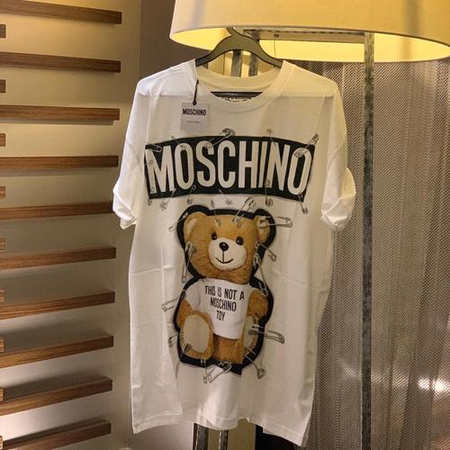Jual moschino tshirt bear pin authentic 