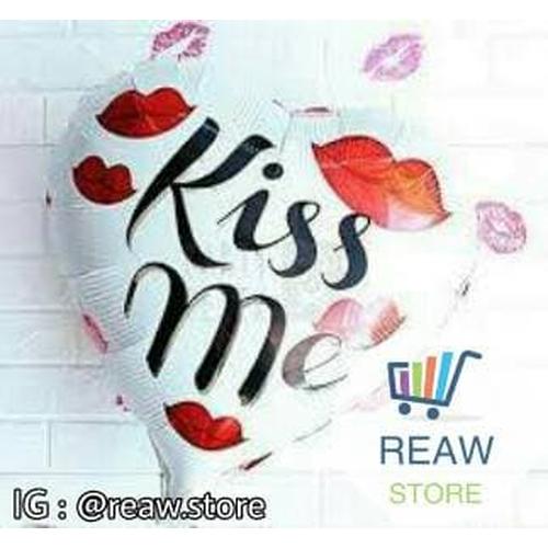 Foto Produk Balon Foil Love Kiss Me dari SRI RATU