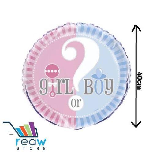 Foto Produk Balon Foil Bulat Baby Girl OR Boy dari SRI RATU