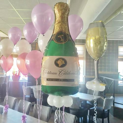 Foto Produk Balon Foil Wine & Glass Big Size dari SRI RATU
