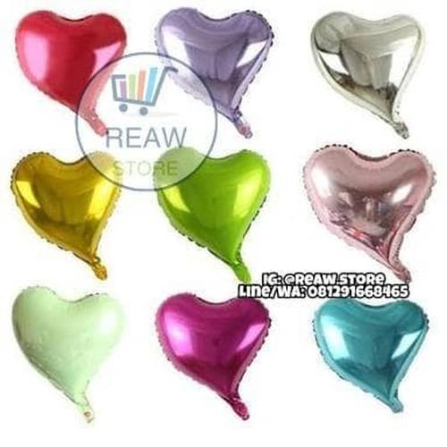 Foto Produk Balon Foil Love / Hati Miring dari SRI RATU