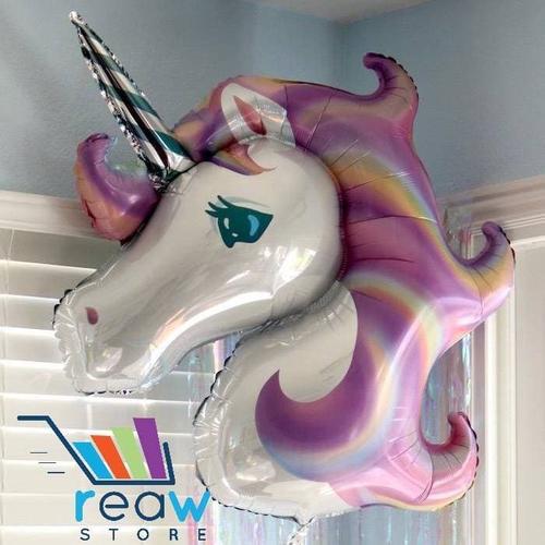 Foto Produk Balon Foil Kuda Pegasus / Unicorn Ungu (120cm) dari SRI RATU