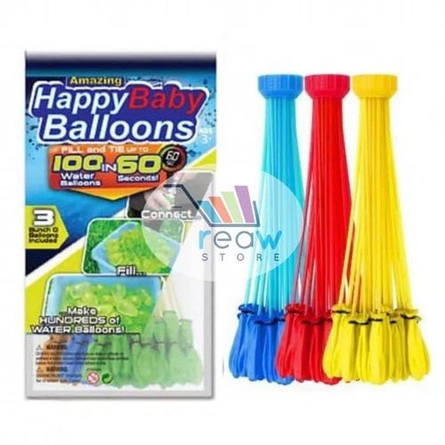 Foto Produk Balon Latex Isi Air / Magic Bunch Balloons Water Bundle 3 Set x 35 Pcs dari SRI RATU