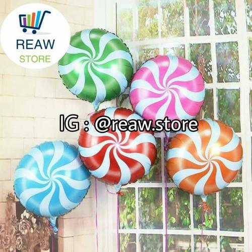 Foto Produk Balon Foil Permen Lolipop dari SRI RATU