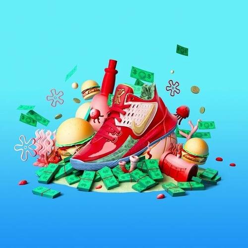 Jual Spongebob x Nike Kyrie 2 Low \