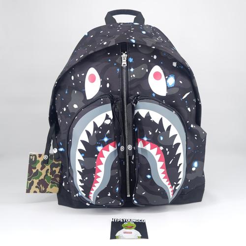 Foto Produk TAS RANSEL BAPE SHARK SPACE CAMO BACKPACK dari hypeyoungbrand