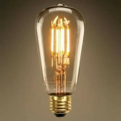 Foto Produk Lampu Filamen 4w Led ST64 Lampu Filament Led Bulb 4 watt Edison Cafe dari Hokiled