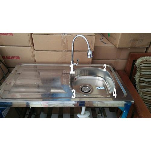 Jual Kitchen Sink Royal Sb 1 Pk Plus Krannya Plus Ngelubanginnya Stok Terba Kab Magetan Findamaulifa Tokopedia