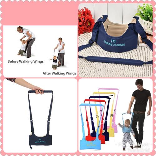 Foto Produk MotherCare baby walking assistant/alat bantu belajar jalan anak-MERAH dari Mellyphang