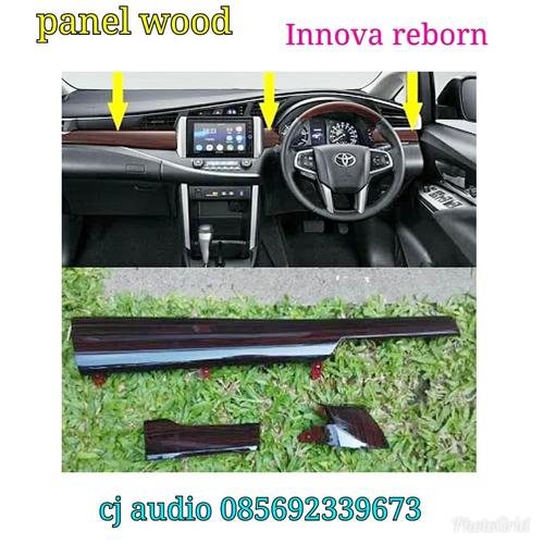 Foto Produk panel wood Innova reborn 216 2017 2018 2019 bagian depan dari CJ_AUDIO