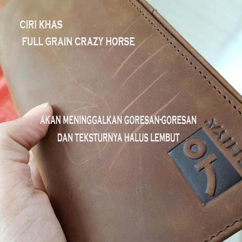 Foto Produk Dompet kulit asli panjang pria vintage -Dompet ISHIYA KENAN- - coklat dari yeakh