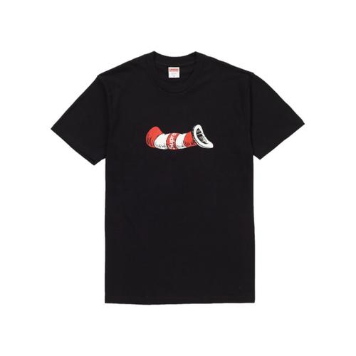Jual Supreme Cat in the Hat Tee Black 