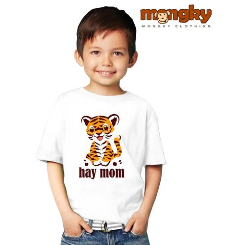 Jual Kaos Anak Desain Harimau Lucu Kaos Adem Premium Quality Kota Banjarmasin Mongky Kids Tokopedia