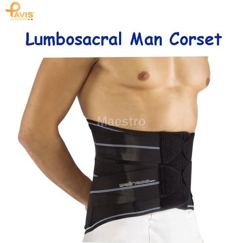 Jual Pavis 552 Man Lumbosacral Corset Lumbar Support Korset Pria 28 Cm M Jakarta Barat Maestro Listrik Tokopedia