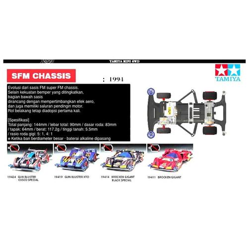 Jual TAMIYA KIT SFM CHASSIS SPESIFIKASI - Jakarta Barat - TAMIYA ...