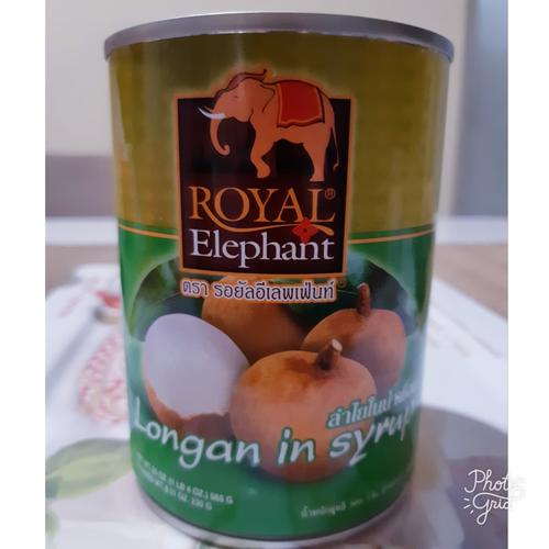 Jual Royal Elephant canned Longan kelengkeng dalam sirup Kota Bekasi Toko Bahan Kue Vieto