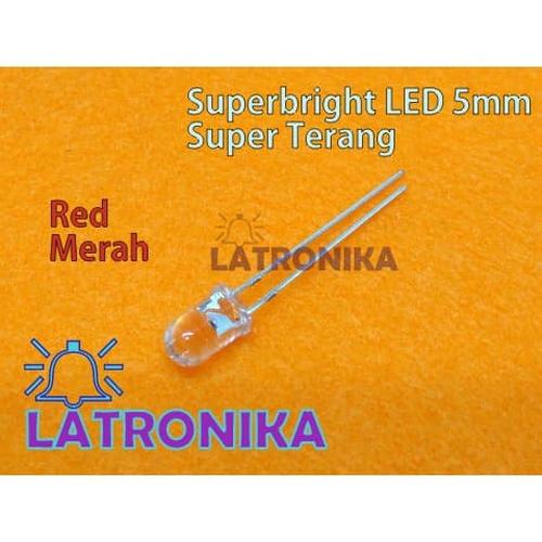 Jual LED 5mm Red Superbright Lampu LED Merah Super Terang - Jakarta ...