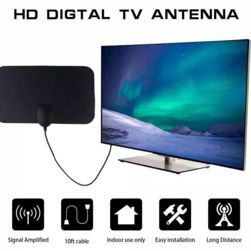 Foto Produk antena tv digital indoor HDTV 50 miles VHF UHF cocok untuk segala tv dari Toko Yuyun Pesona