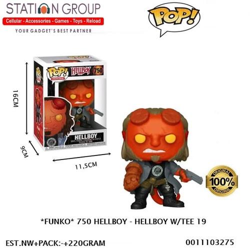 FUNKO POP 750 HELLBOY - HELLBOY WHITEE 