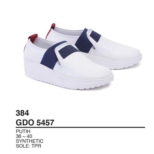 Foto Produk Garsel Shoes - Sepatu Casual Wanita GDO 5457 PUTIH dari PakaianDistro