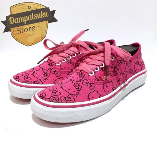 Jual VANS AUTHENTIC HELLO KITTY PINK 