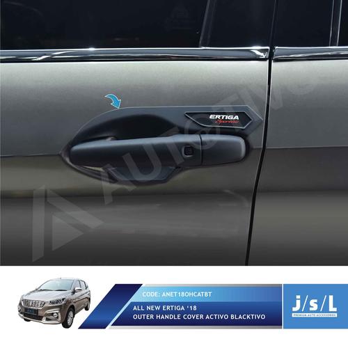 Foto Produk JSL Mangkok Pintu All New Ertiga 2018 Outer Handle Cover Activo Black dari Autotivo