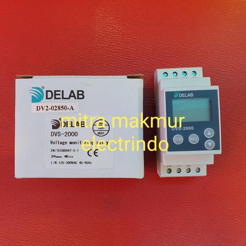 Jual DELAB DVS-2000 VOLTAGE MONITORING RELAY ORIGINAL - Jakarta Pusat ...