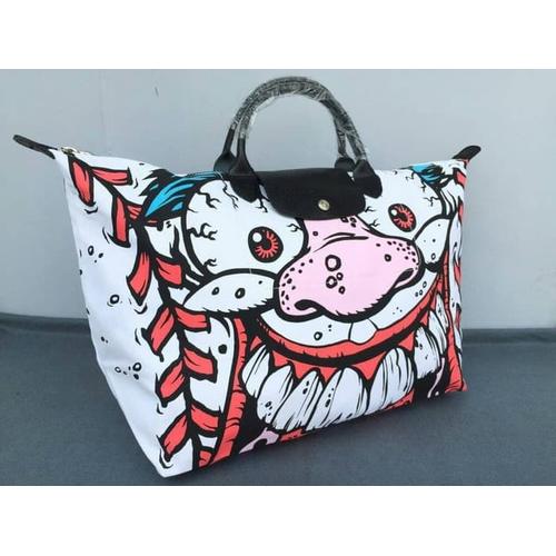 longchamp printed bag
