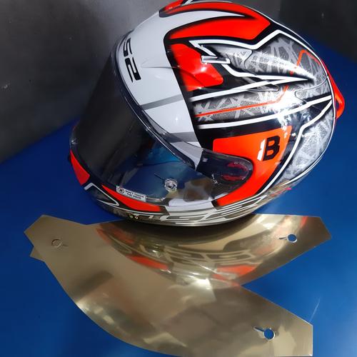 tearoff tear off LS2 ff323 iridium gold 