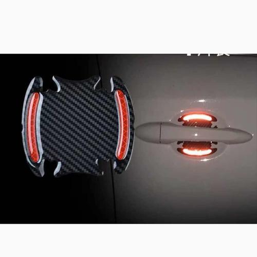 Foto Produk Pelindung Door Handle Carbon Mobil with Reflektor Universal dari Pixar Car Aksesoris