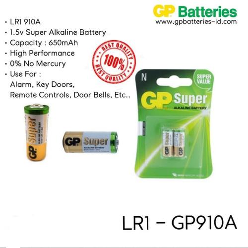 Foto Produk Baterai GP LR1 N Type 910A Super Alkaline 1.5V dari sakurashop29