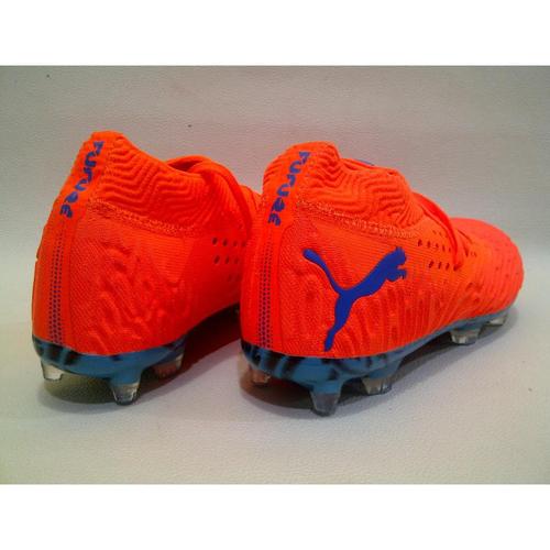 puma future orange and blue