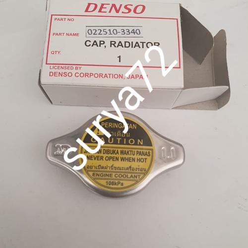 Foto Produk tutup radiator 1.1 - avanza xenia vios karimun ertiga - cap radiator dari surya72