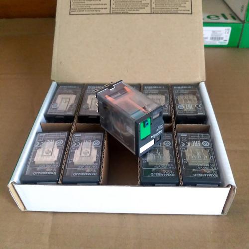 Relais Intermédiaire RXM4AB2JD DC12V 14 Broches 6A - Lot De 10 Pièces Neuves, Origine Chine