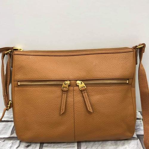 Jual Fossil Elise Large Crossbody Tan 