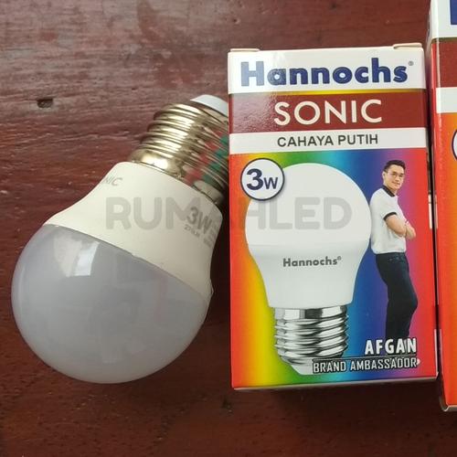 Gambar LED Hannochs Sonic 3 Watt / 3w dari Unique Corporation Kota Tasikmalaya Tokopedia