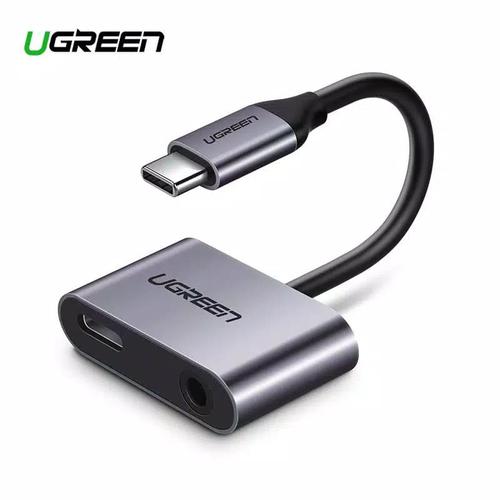 Gambar Ugreen splitter 2 in 1 adapter type c to jack 3.5mm dari SMARTSHOP 727 undefined Tokopedia