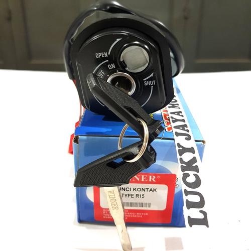 Foto Produk Kunci kontak R15 R 15 lama V2 old Only depan aja Winner dari LUCKY JAYA MOTOR