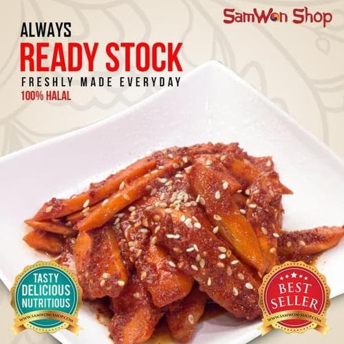 Foto Produk KIMCHI WORTEL FRESH 250 Gram SAMWON Makanan Korea dari idris shop01
