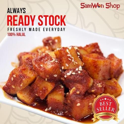 Foto Produk KIMCHI LOBAK FRESH 500GR SAMWON Makanan Korea dari idris shop01